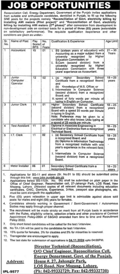 Energy Department Jobs 2024 Advertisement