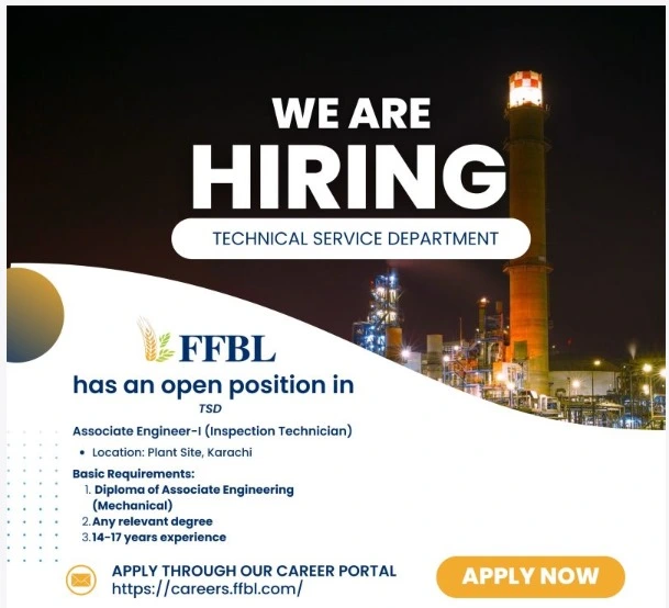 FFBL Jobs 2024 Advertisement