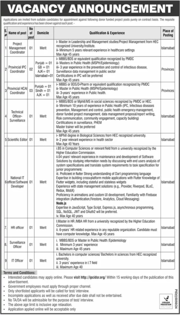 Government Organization in Islamabad Jobs 2025 Advertisement